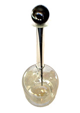 Ampolla Bottiglia in Vetro soffiato borosilicato soffiato a Bocca Made in Italy