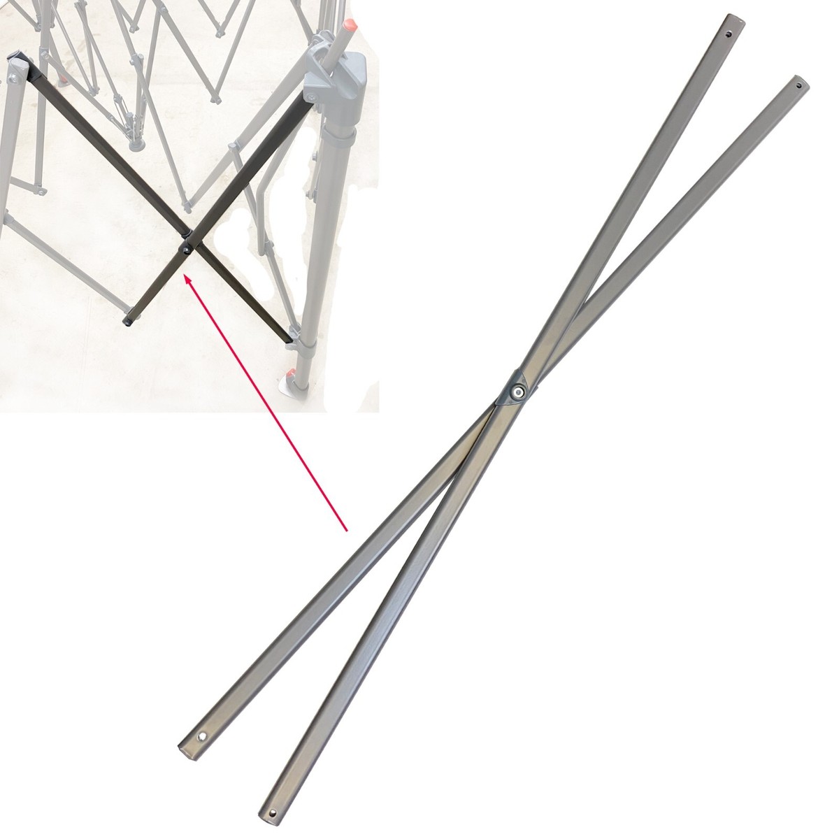 Coleman - ハル for Coleman Oasis 10x10 Straight Leg Canopy Side Truss Bar