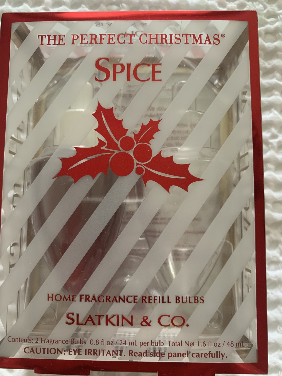 Bath Body Works Perfect Christmas Spice Wallflower Refill Plug In Single Pack-image