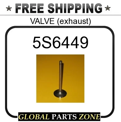 5S6449 - VALVE (exhaust) 8N0875 5S7232 8n0875 for Caterpillar (CAT 
