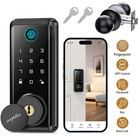 Arpha Keyless Entry Smart Door Lock&Handle, Fingerprint Electronic Keypad App