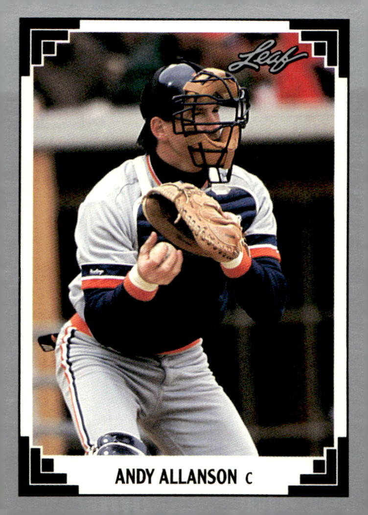 1991 Leaf #455 Andy Allanson