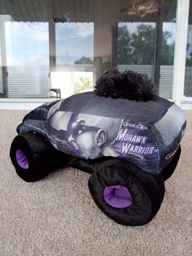 Monster Jam Mohawk Guerriero Cuscino Peluche 14" Ottime Clip - Foto 3 di 8