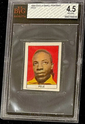 1960 MARCA STELLA *PELE* BVG 4.5 *RARE* MULTIPLE VARIATIONS (SUPER TOUGH)