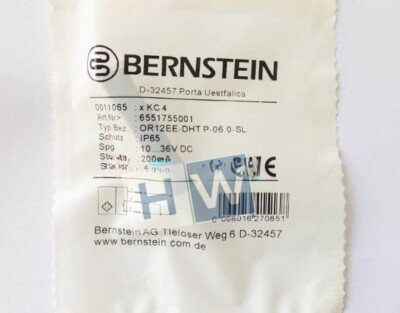 1Pair BERNSTEIN OR12EE-DHTP-06.0-SL OR12SE-DOOS-06.0-SVC Optoelectronic Sensor
