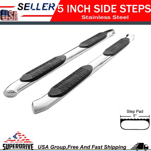 Running Boards Fits 2004-2014 Ford F-150 Super/Extended Cab Nerf Bars
