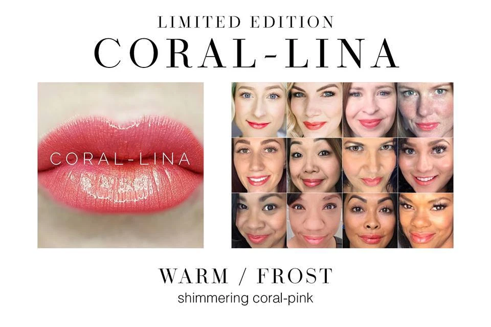 Color de labios de larga duración LipSense Coral-Lina SeneGence - Gran venta Foto 3 de 4