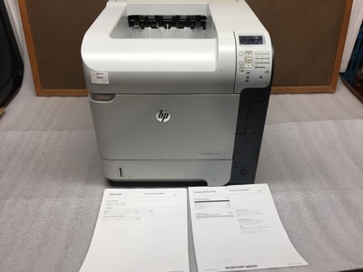 HP LaserJet Enterprise 600 M602 Monochrome Laser Printer, w/100% Toner,  RESET! | eBay