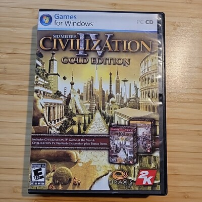 Sid Meier's Civilization IV Gold Edition PC Game Complete