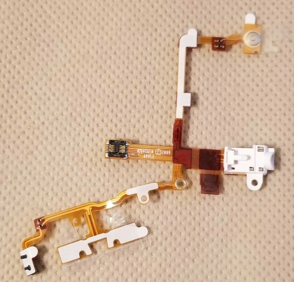 Cable flexible con botones de conector para auriculares Apple - IPHONE 3G 3GS A1241 A1324 A1303 A1325 Foto 2 de 4