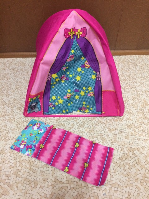 barbie with tent
