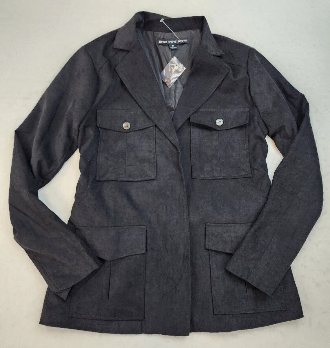 Hyfve hotsell suede coat