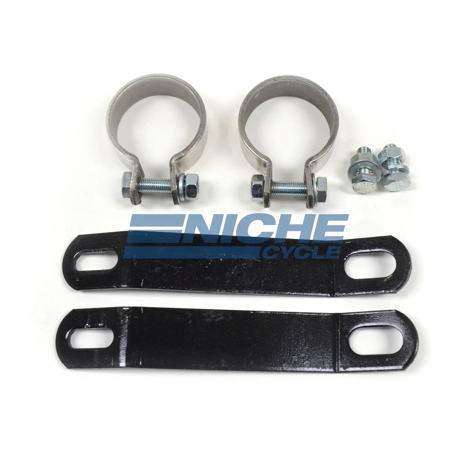 Silenciadores escape moto guzzi 84-99 rendimiento cola de pez cromados Foto 4 de 4