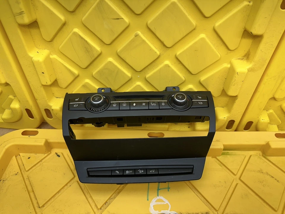 BMW X5 E71 X6 2008-2014 control de temperatura delantero automático control de CA Foto 2 de 4