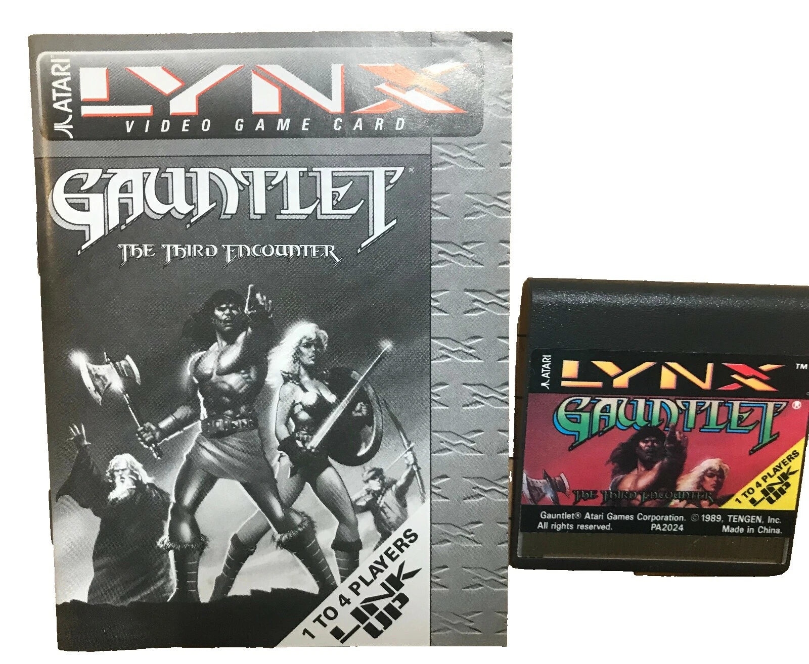 Atari Lynx Action & Adventure Video Games with Manual