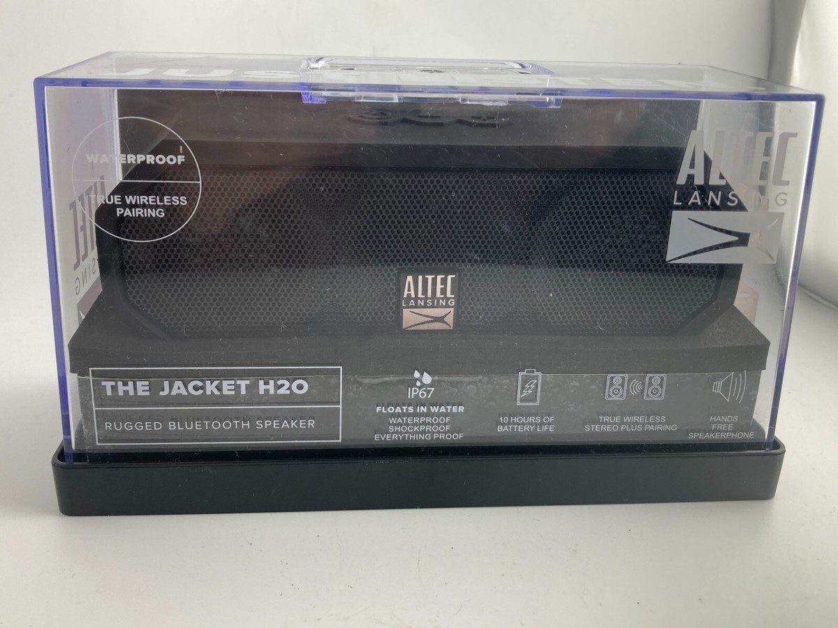 Altec Lansing The Jacket H20 Rugged Bluetooth Speaker for sale