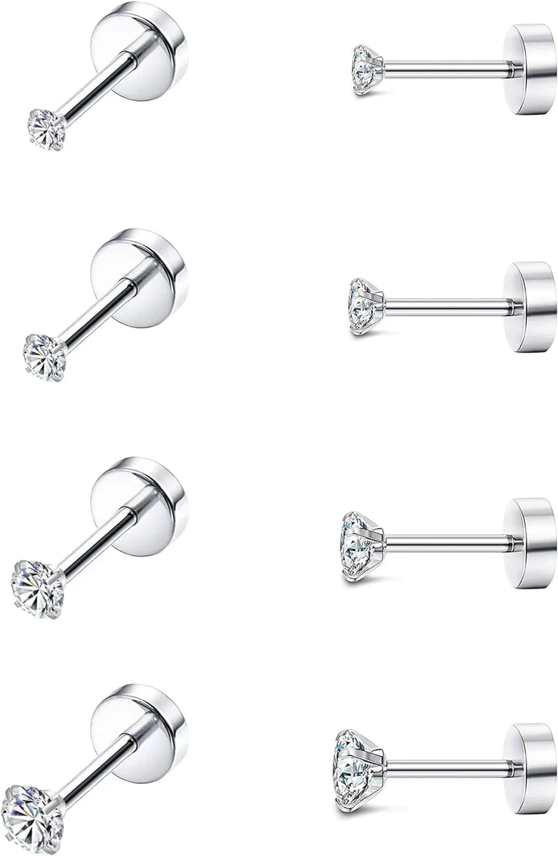 Titanium earring set outlet