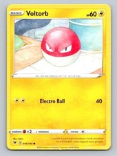 2020 Pokemon Card Vivid Voltage Voltorb 45/185