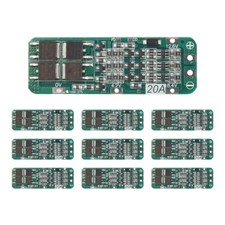 10Pcs 3S 20A 18650 Li-Ion Lithium Battery Module Board PCB 11.1V1049