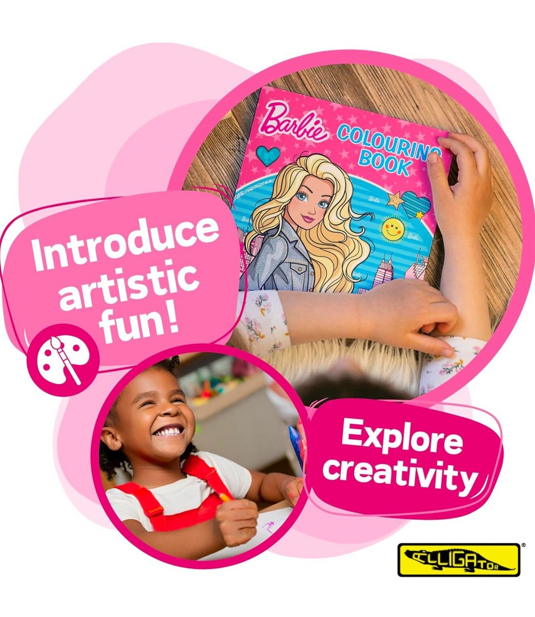 BARBIE COLOURING BOOK NEW UK