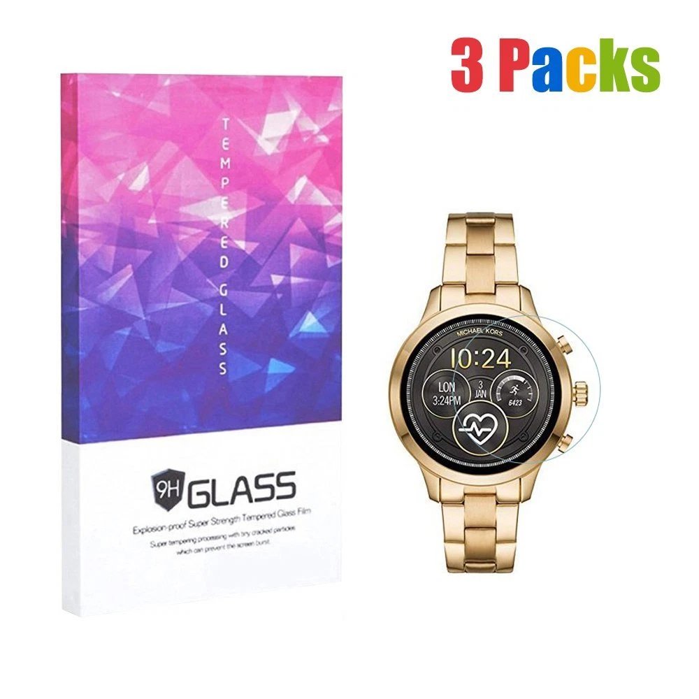 Tempered glass michael kors hotsell watch