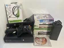 Xbox 360 E W/ 21 Games/ No Hard Drive, See Description