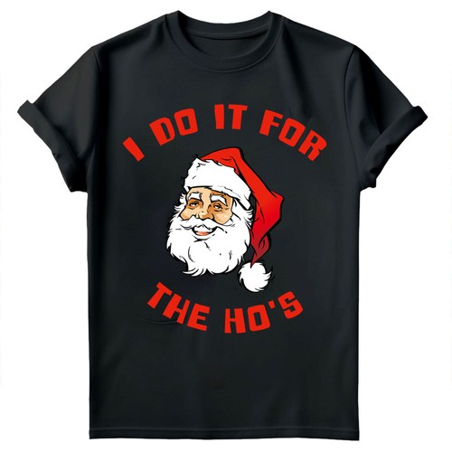 Santa Claus Humorous Christmas Family T-Shirt Perfect for the Holiday Season #MC - Picture 14 of 23
