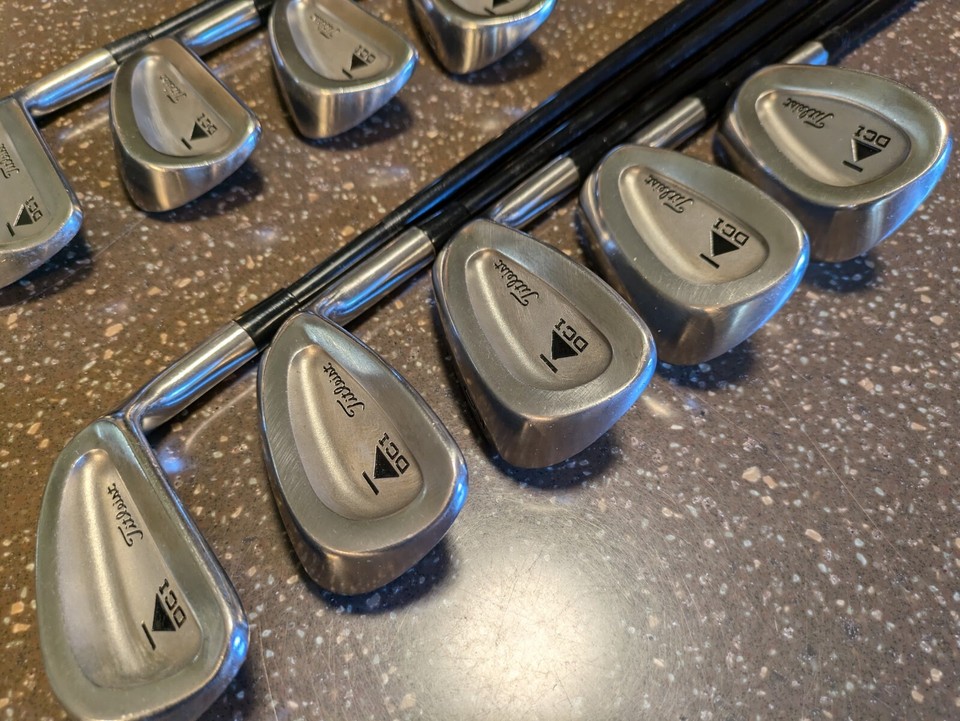 VERY NICE Titleist DCI 962 Prototype 3PW + Sand Wedge Iron Set 3SW