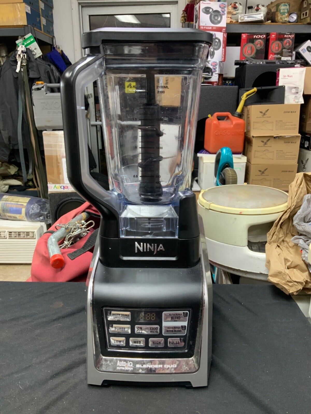 Nutri Ninja Blender Duo with Auto-iQ features timed, intelligent