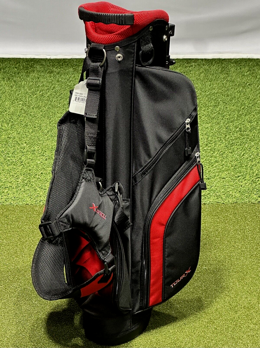 Tour X Junior Kids Age 8-11 Golf Lightweight Stand Bag w/ Double