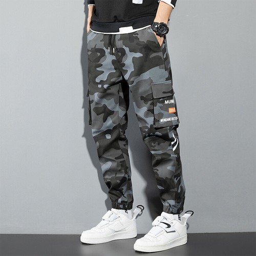 Women Men Pants Cargo Sweatpants Club Trousers Camouflage Bottoms Jogging Sports - Bild 19 von 33