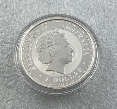 2000 Australian Series I Year of the Dragon 1oz 999 Silver UNC