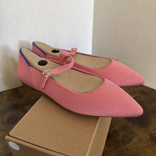 Rothy’s Women’s The Point Mary Jane NEW Tulip Strap Size 7.5 Rare - Picture 6 of 8