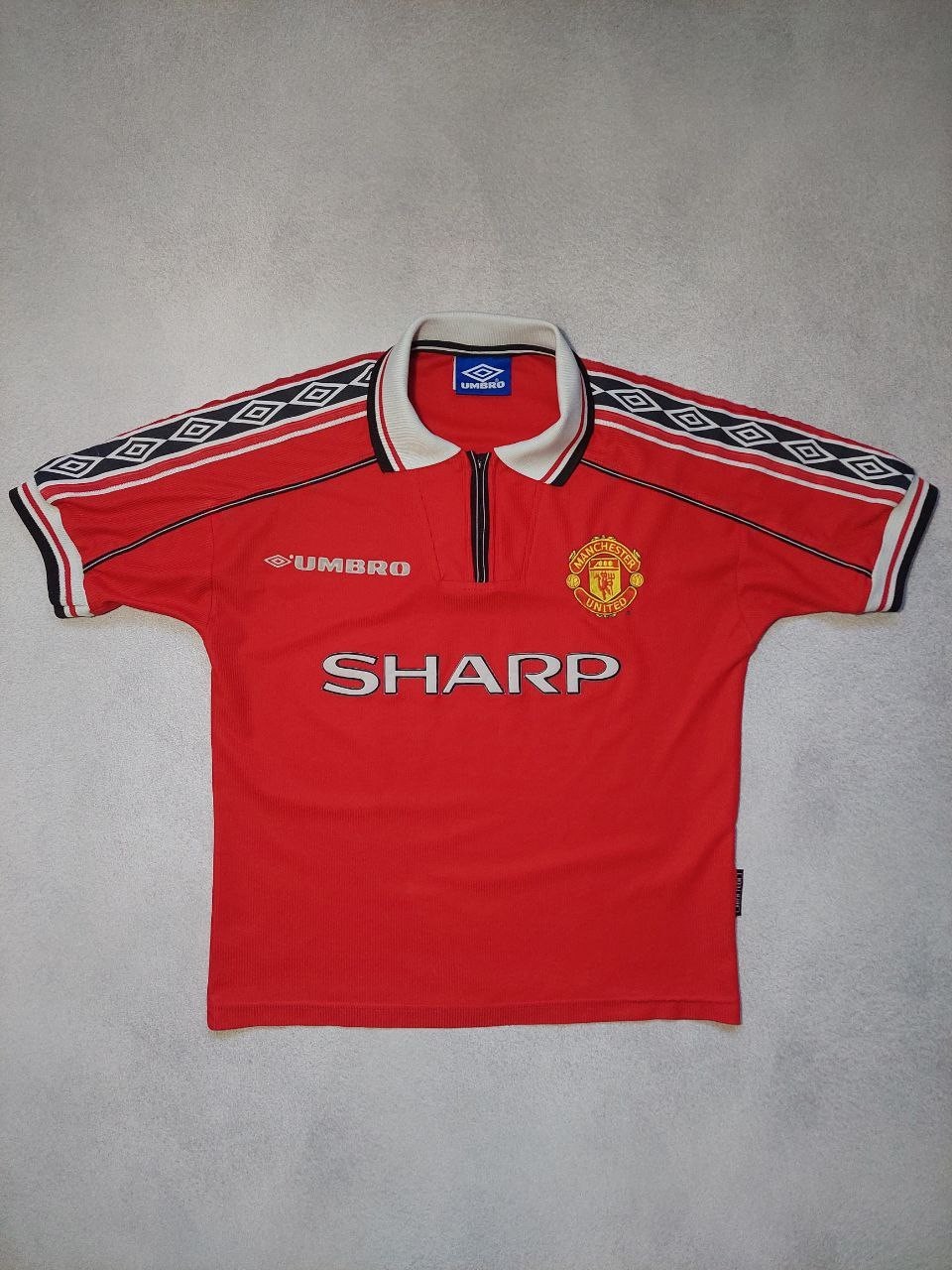 Manchester United Home Umbro 1998-99 Vintage football Shirt Soccer Jersey Youth