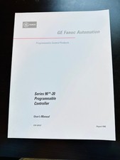 GE Fanuc Series 90-20 Programmable Controller User's Manual (GFK-0551C)