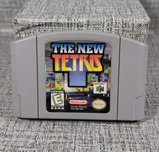 The New Tetris (Nintendo 64, 1999) Authentic Tested Working N64
