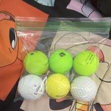 Callaway Recycled Golf Balls Lot of 6 Pack, Mixed Colors for Golf Practice