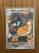 Pokemon Team Rocket's Raticate 202/182 Destined Rivals Illustration Rare Holo NM