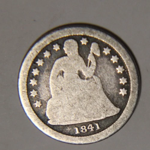 1841-O Seated Liberty Dime — photo from the most recent tracked eBay sale