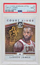2017 Optic Court Kings LeBRON JAMES Basketball Card PSA 9 MINT