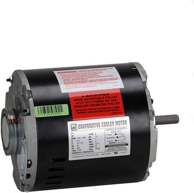 Dial 2204 Evaporative Cooler Motor, 1/2 HP, 2-Speed, 115- Volt, 56Z frame