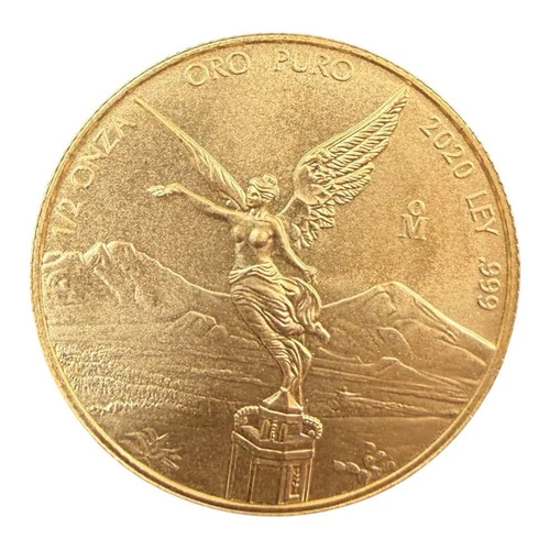 Photo of a 2020 Mexican Gold Libertad 1/2 oz from an eBay listing that sold on Jun 26, 2026