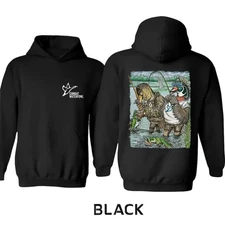 Combat Waterfowl Camo Hunt And Fish Hoodie, Tactical Hunting Gear Pullover