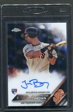 2016 Topps Chrome Trevor Brown Rookie Autograph Auto #RA-TB Giants