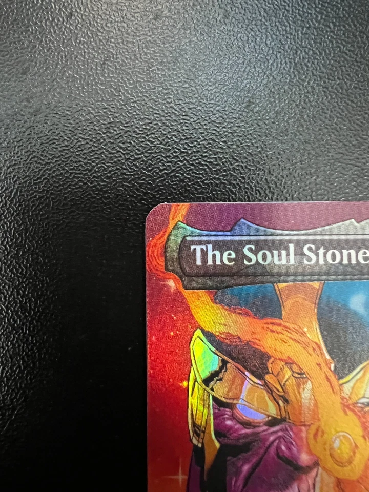 Magic the Gathering The Soul Stone 0243 Marvel's Spider-Man Borderless Foil NM!! - Image 2 of 4