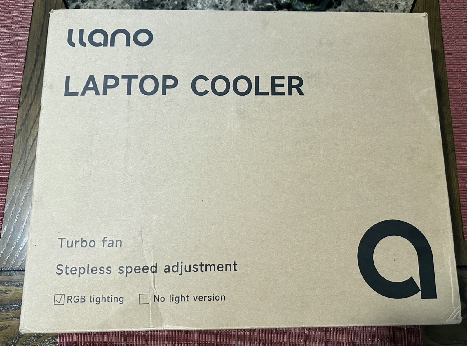llano V12 Gaming Laptop Cooler, RGB Laptop Cooling Pad Stand 