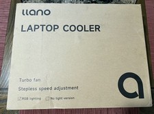 llano V12 Gaming Laptop Cooler, RGB Laptop Cooling Pad Stand