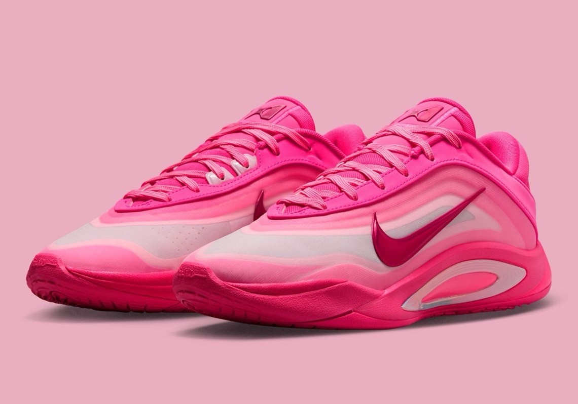 Nike A'ja Wilson A'One Pink A'ura GS Size 4Y/4.5Y HF7001-600