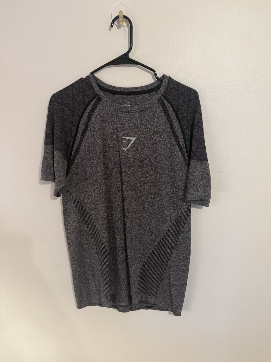 gymshark OG devant seamless t-shirt david laid Black Rare