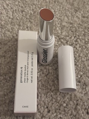 NEU im Karton GLOSSER Generation G Sheer Matt Lippenstift Farbton Kuchen 0,10 Oz.
